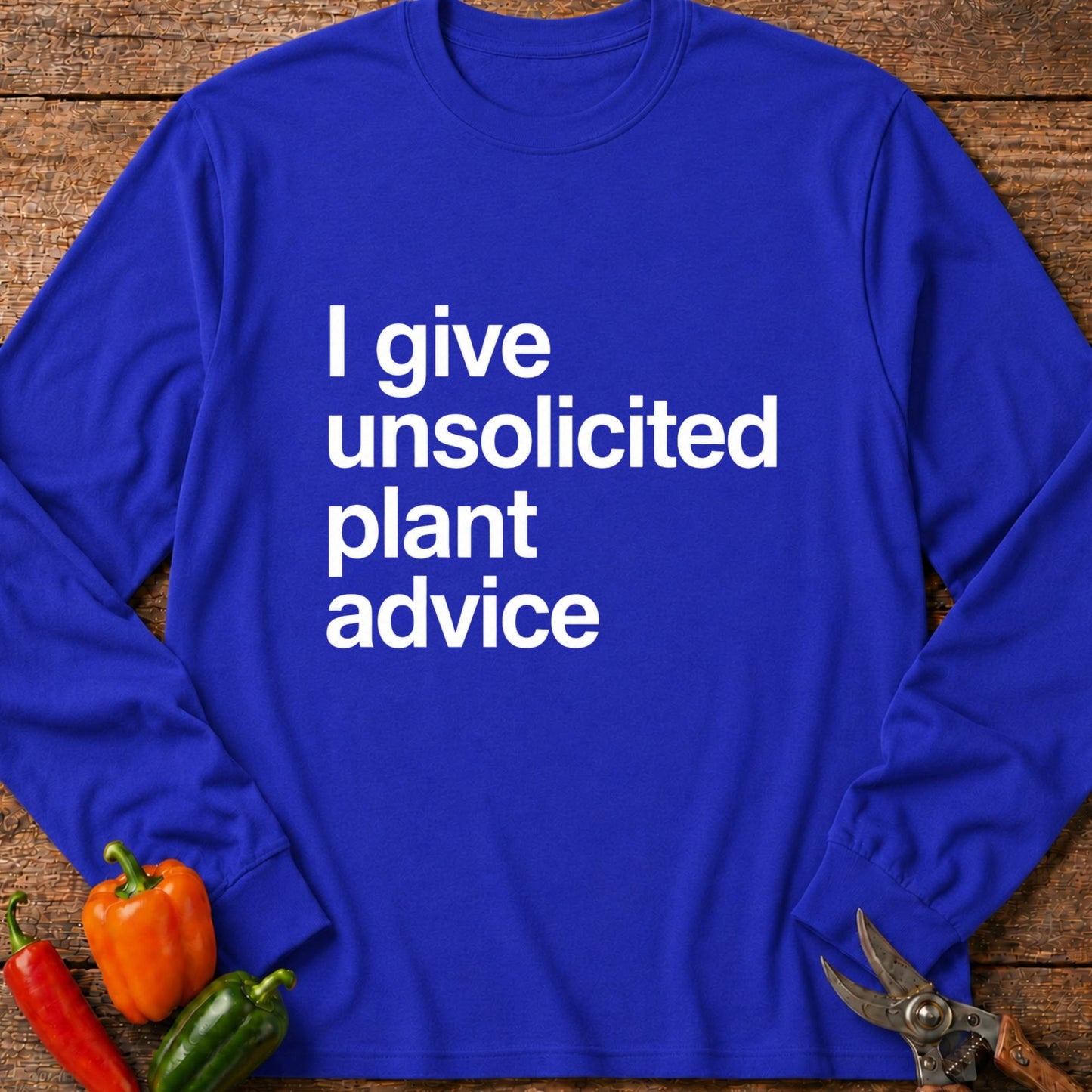 Printify Long Sleeve Royal / S Unsolicited Long Sleeve