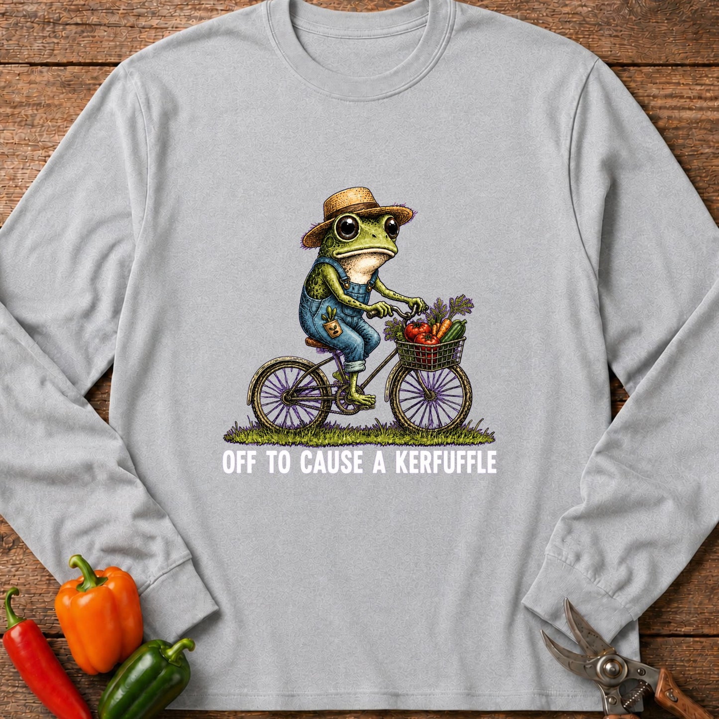 Printify Long Sleeve Sport Grey / S Kerfuffle Long Sleeve