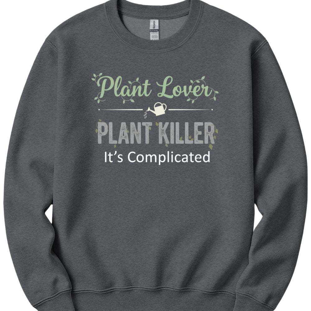 Printify Sweatshirt Dark Heather / S It's Complicated Sweatshirt