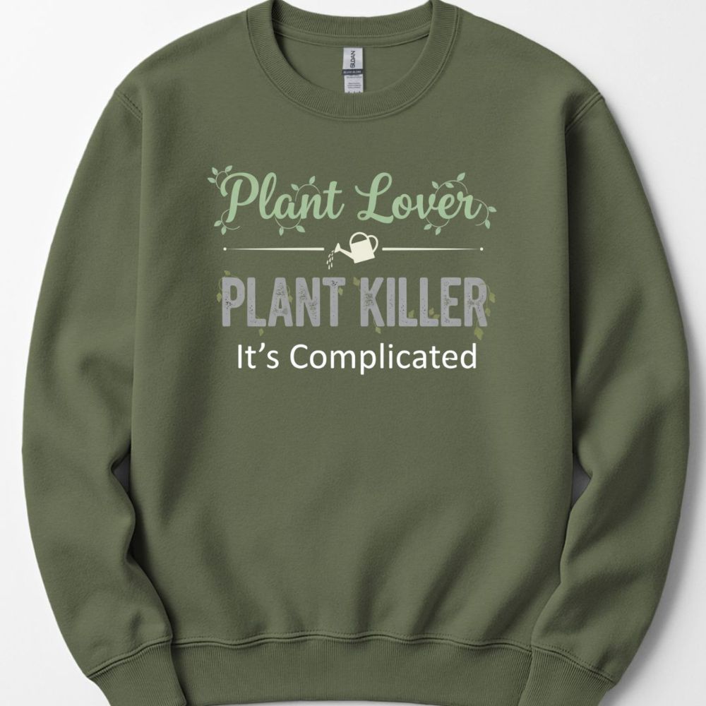 Printify Sweatshirt Military Green / S It's Complicated Sweatshirt