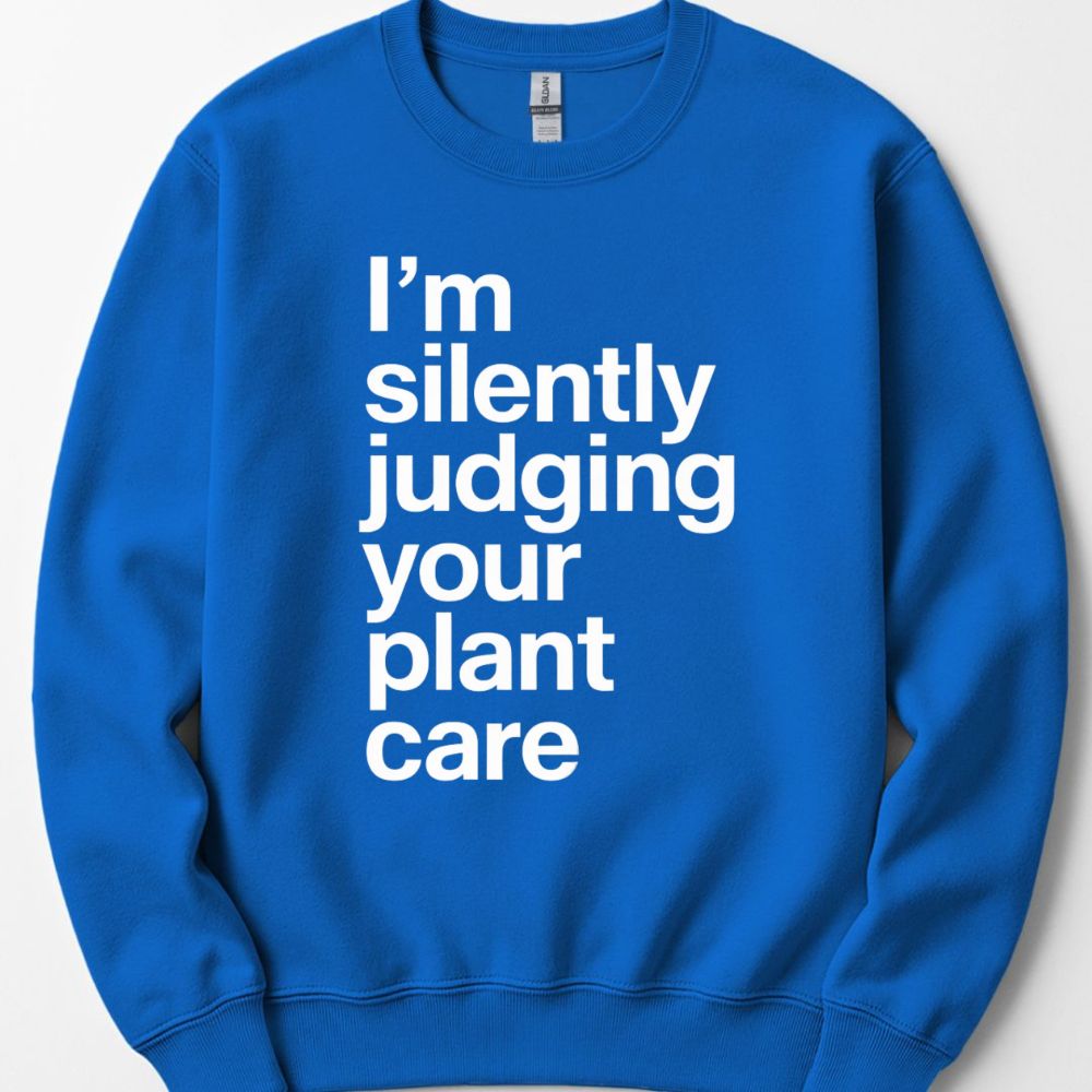 Printify Sweatshirt Royal / S Silently Judging Sweatshirt