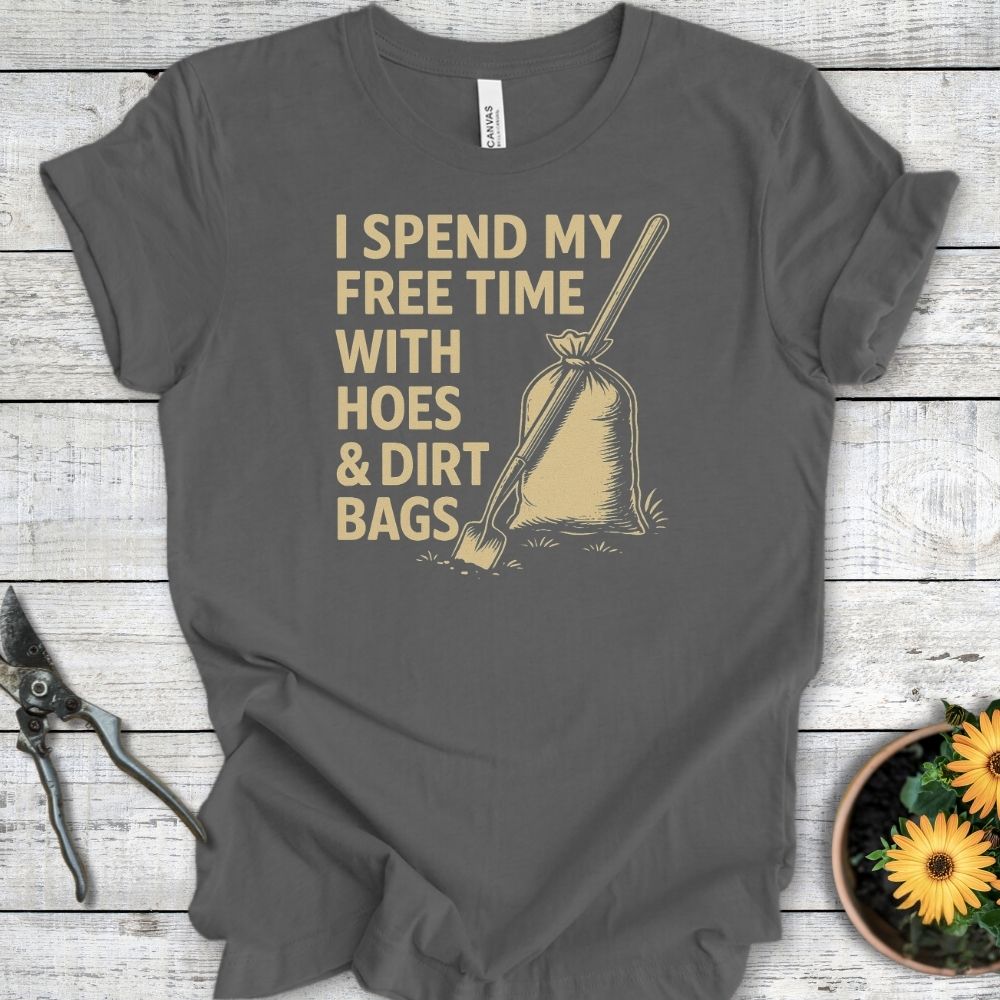 Printify T-Shirt Asphalt / S Hoes & Dirt Bags