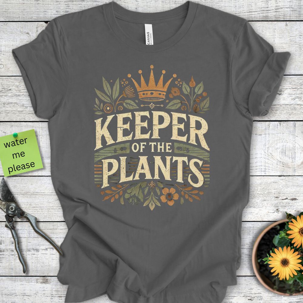 Printify T-Shirt Asphalt / S Keeper of the Plants