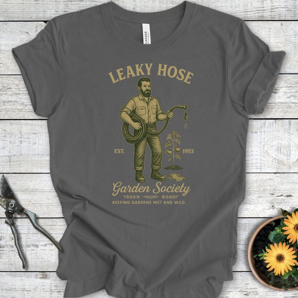 Printify T-Shirt Asphalt / S Leaky Hose