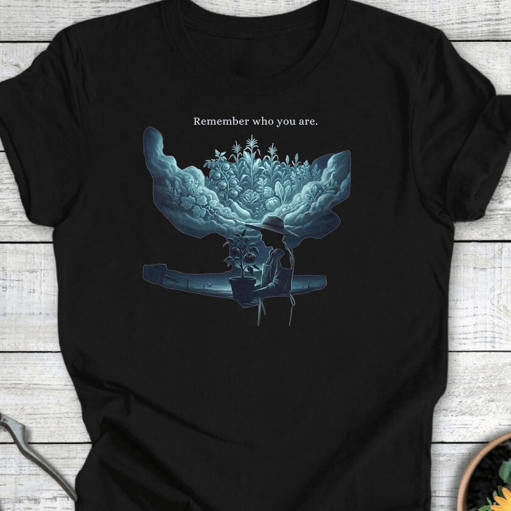 Printify T-Shirt Black / S Who You Are T-Shirt