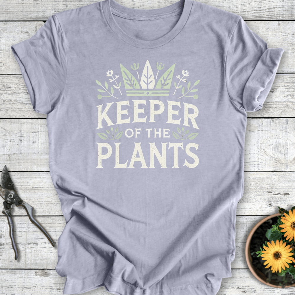 Printify T-Shirt Heather Blue / S Keeper of the Plants