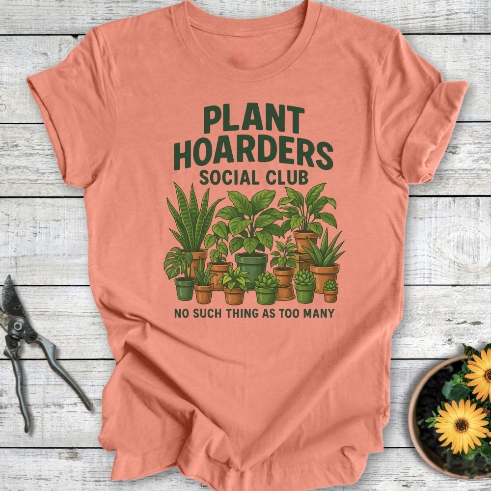 Printify T-Shirt Heather Sunset / S Plant Hoarders