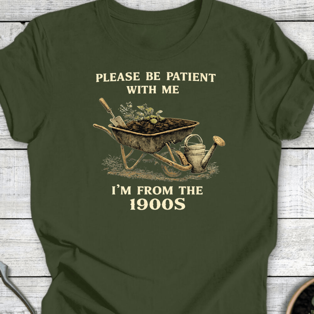 Printify T-Shirt Military Green / S 1900's T-Shirt