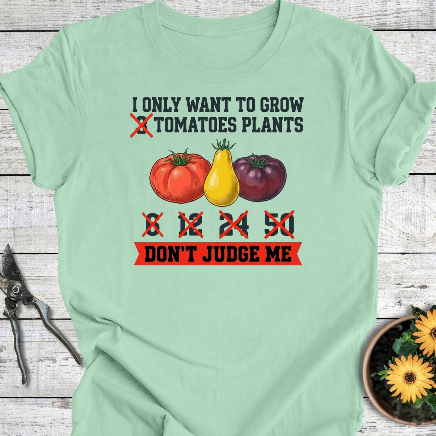 Printify T-Shirt Mint / S Don't Judge T-Shirt