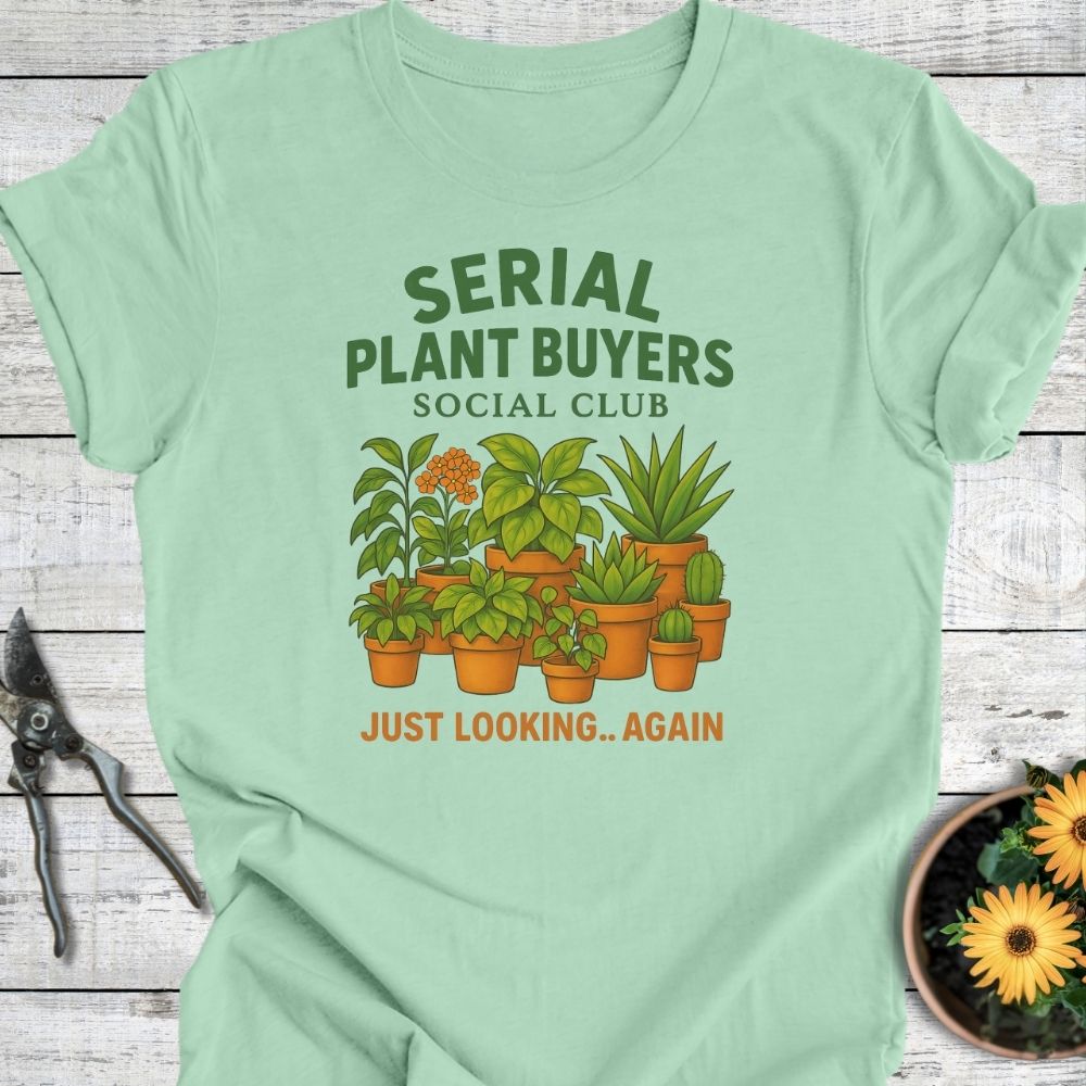 Printify T-Shirt Mint / S Serial Plant Buyers