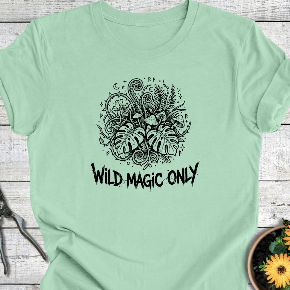 Printify T-Shirt Mint / S Wild Magic T-Shirt