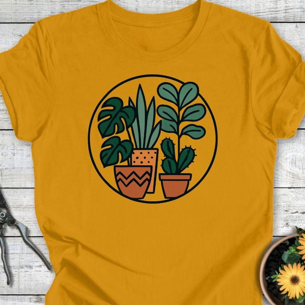 Printify T-Shirt Mustard / S Circle of Green