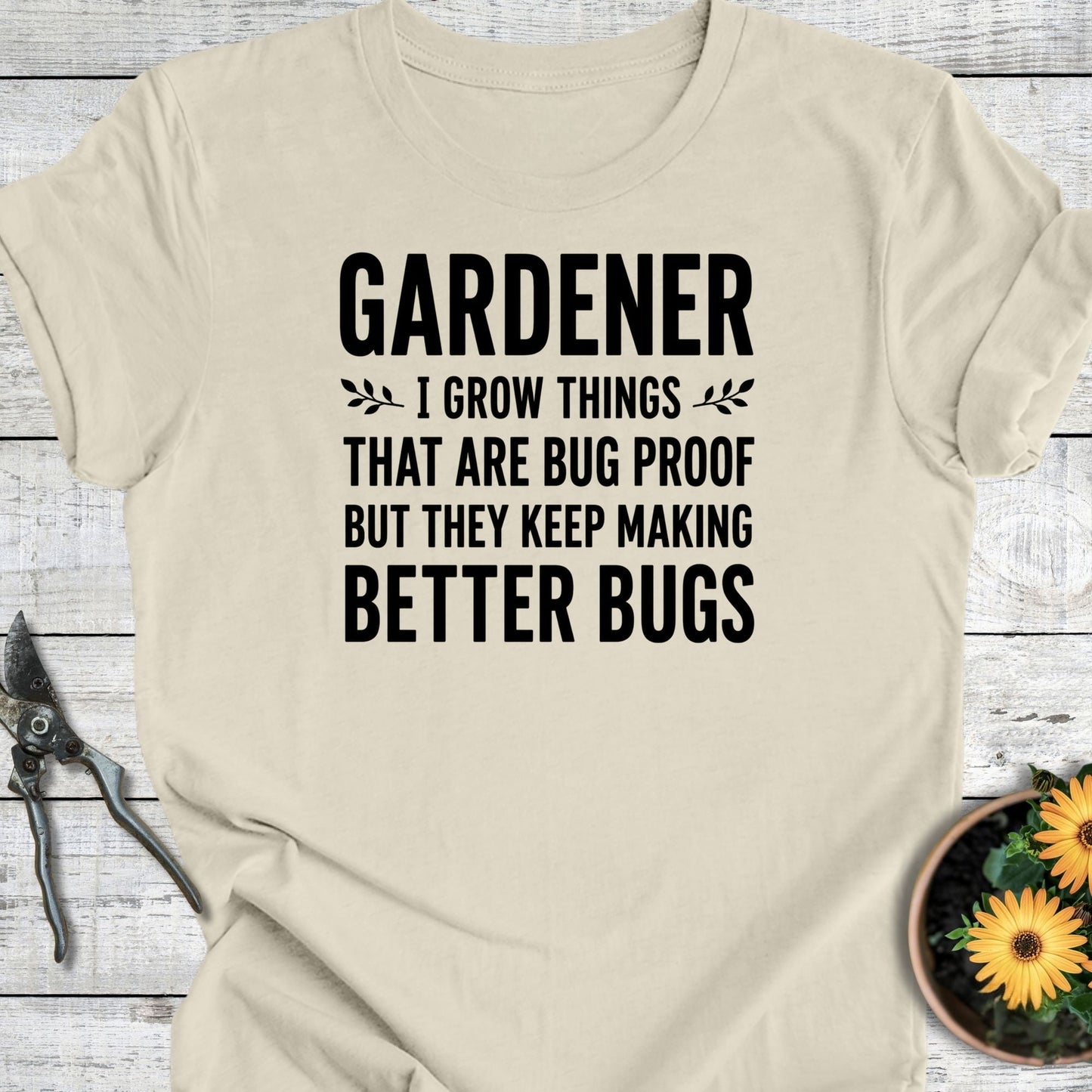 Printify T-Shirt Natural / S Better Bugs T-Shirt