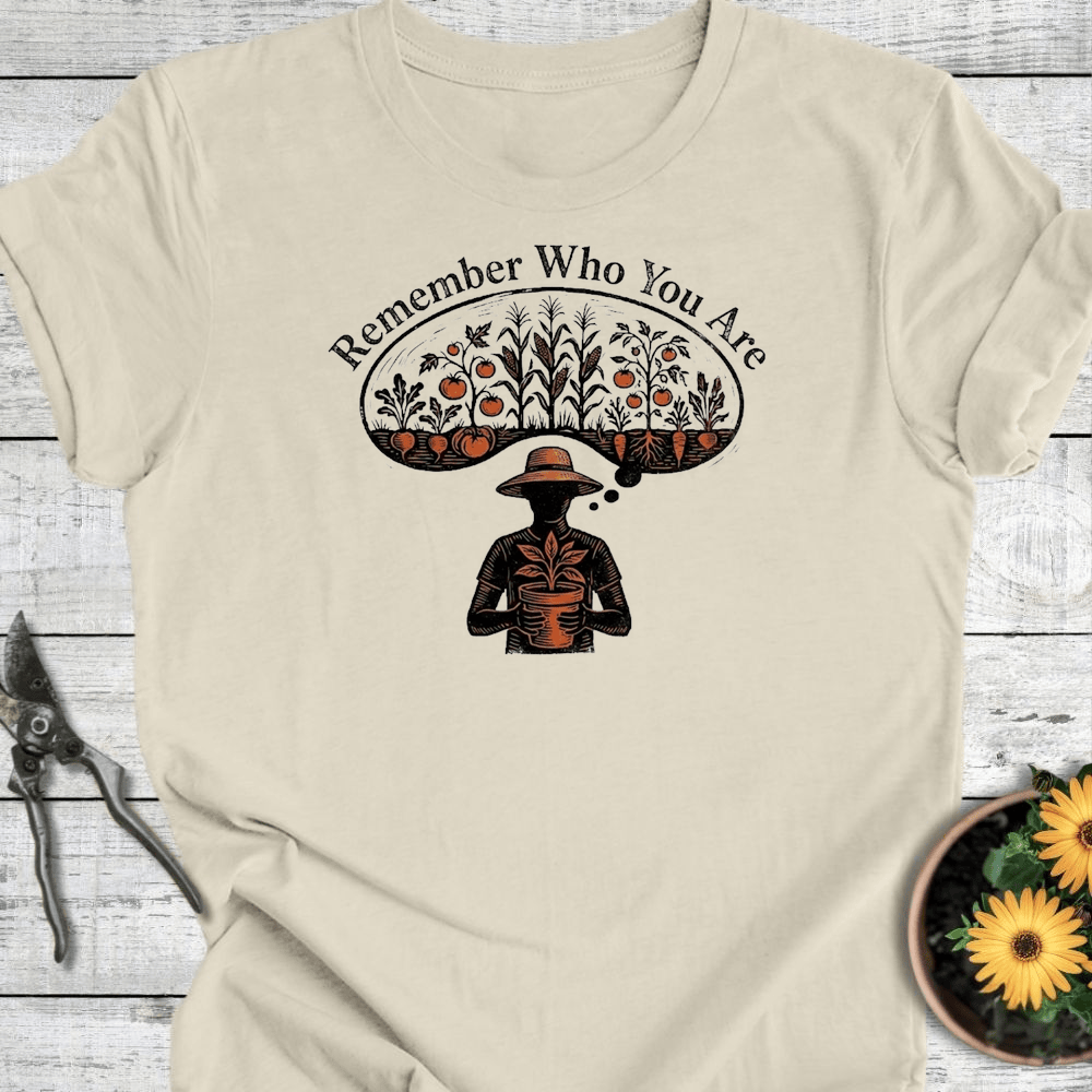 Printify T-Shirt Natural / S Who You Are II T-Shirt