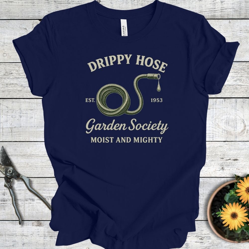 Printify T-Shirt Navy / S Drippy Hose