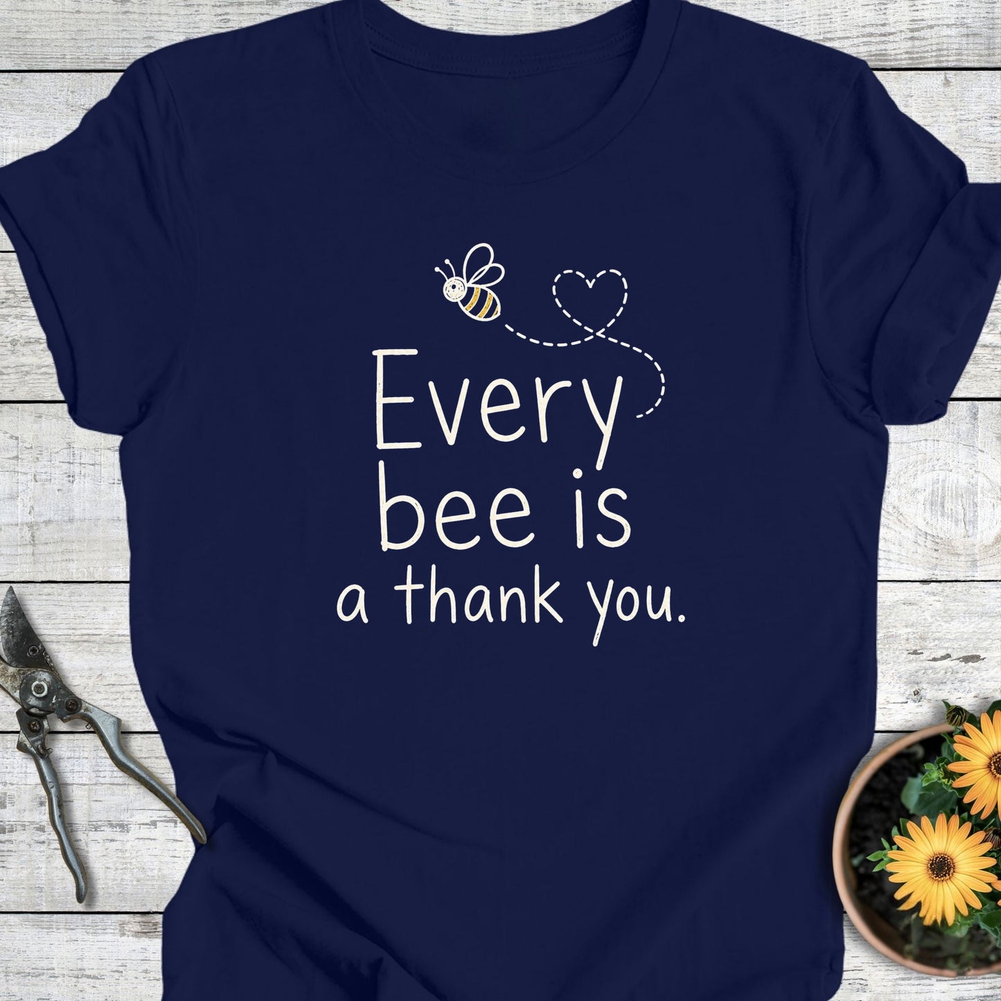 Printify T-Shirt Navy / S Every Bee T-Shirt