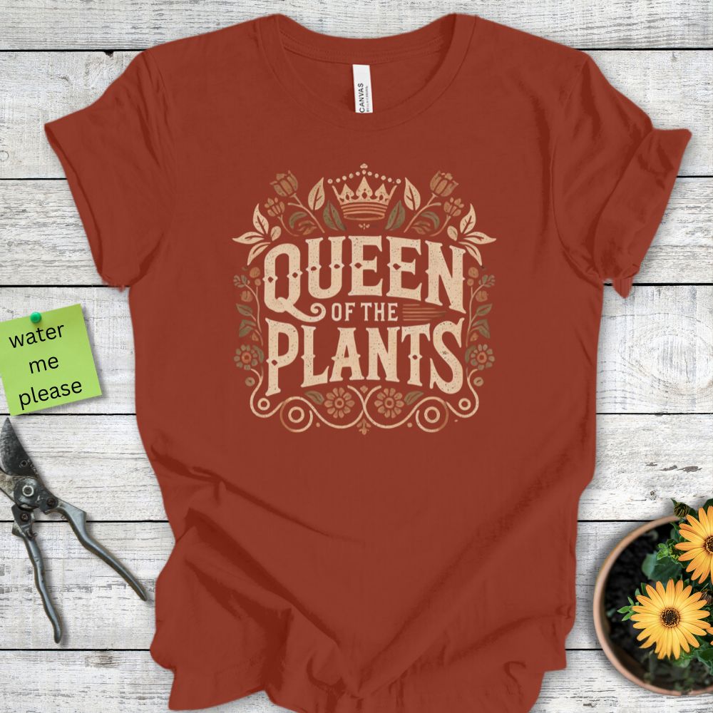 Printify T-Shirt Queen of the Plants