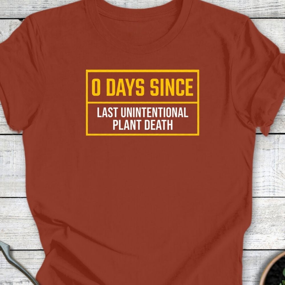 Printify T-Shirt Rust / S 0 Days T-Shirt