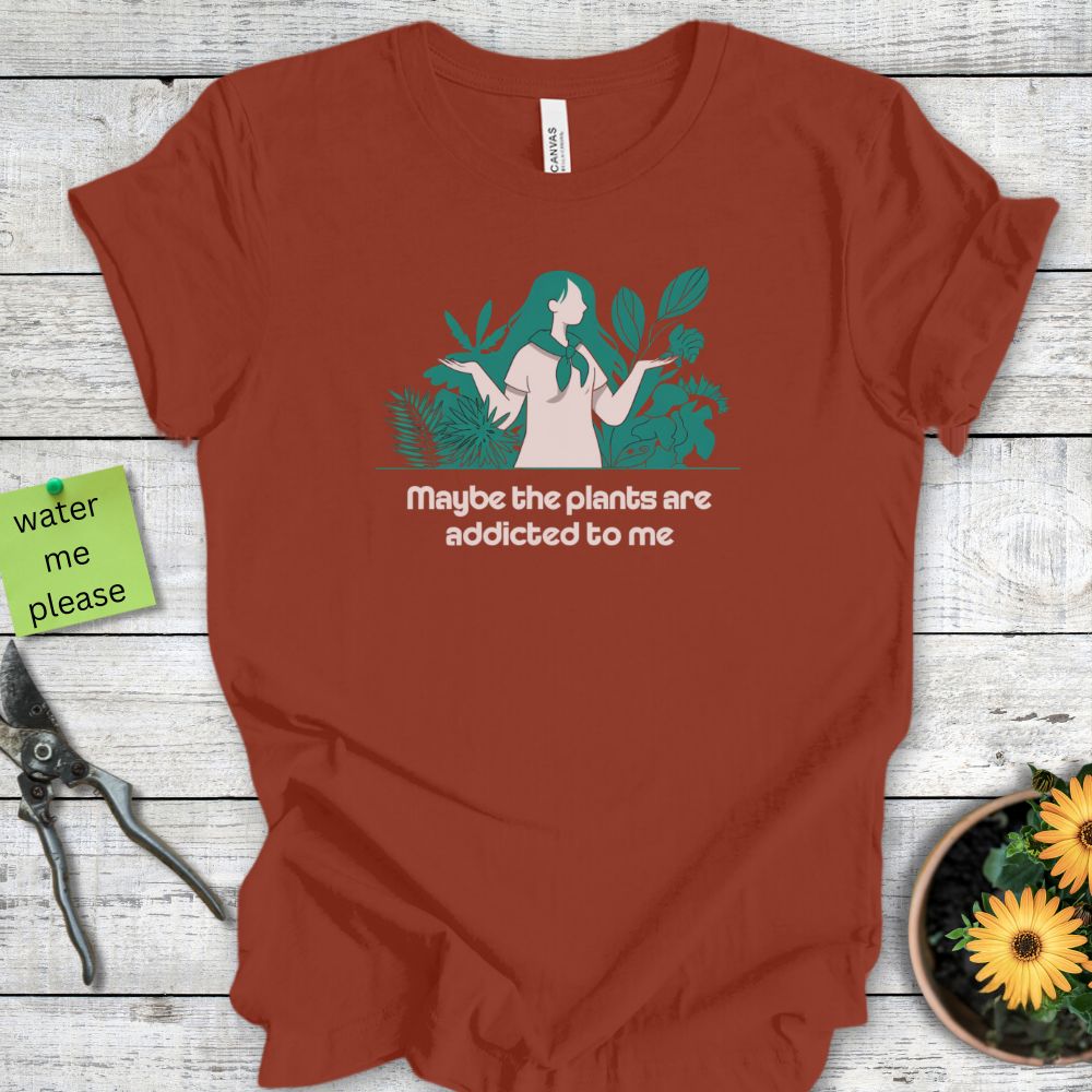 Printify T-Shirt Rust / S Addicted to Me