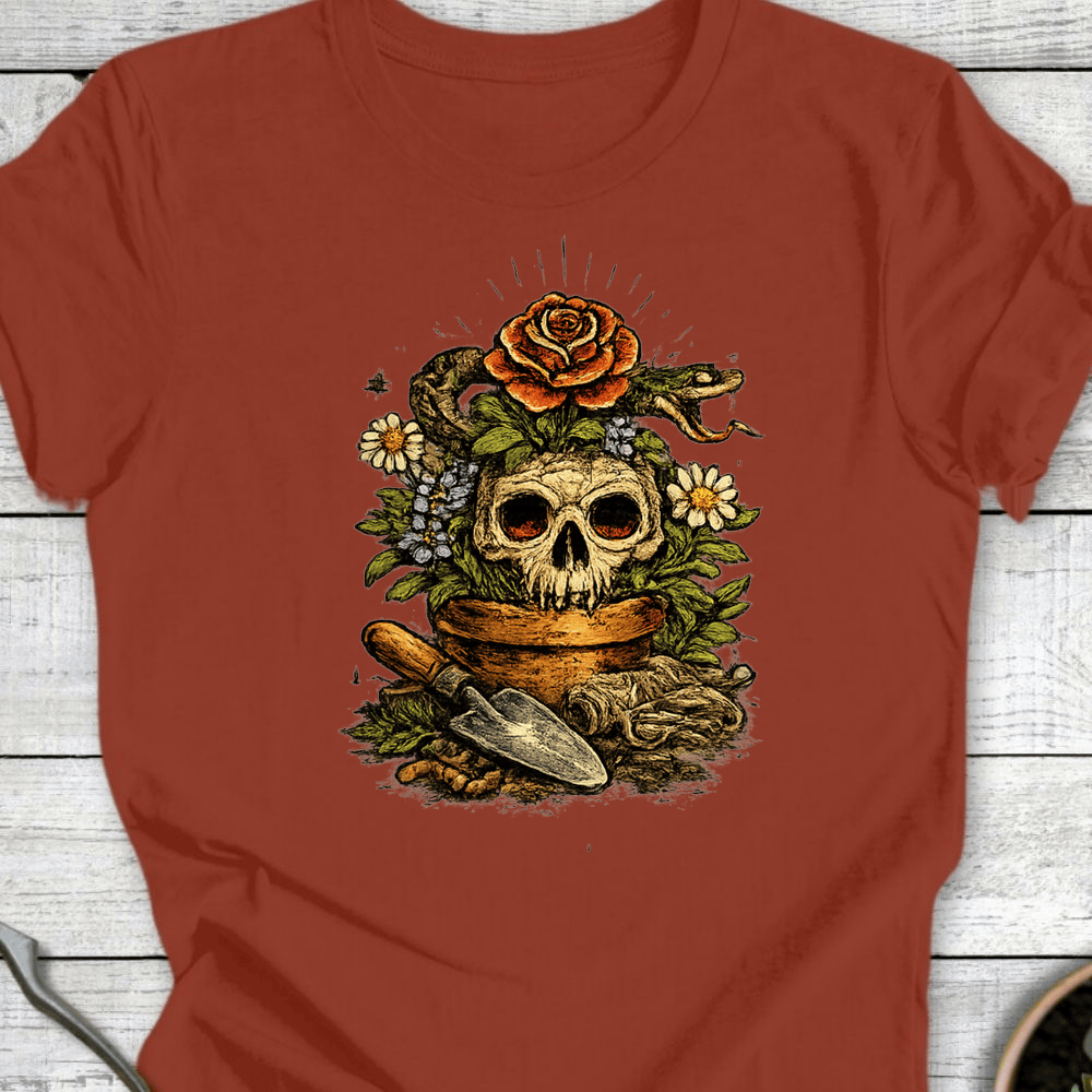 Printify T-Shirt Rust / S From Soil We Grow T-Shirt