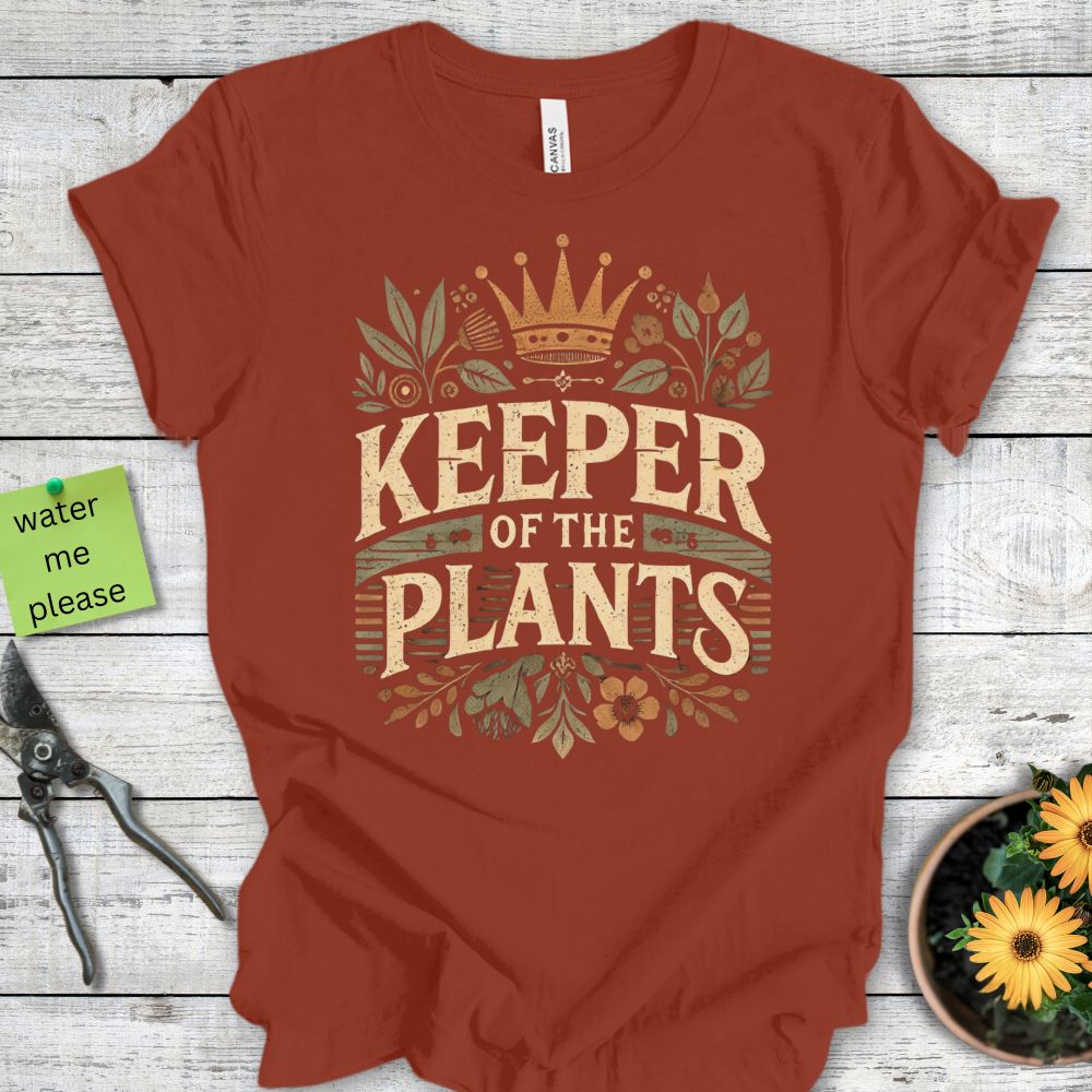 Printify T-Shirt Rust / S Keeper of the Plants