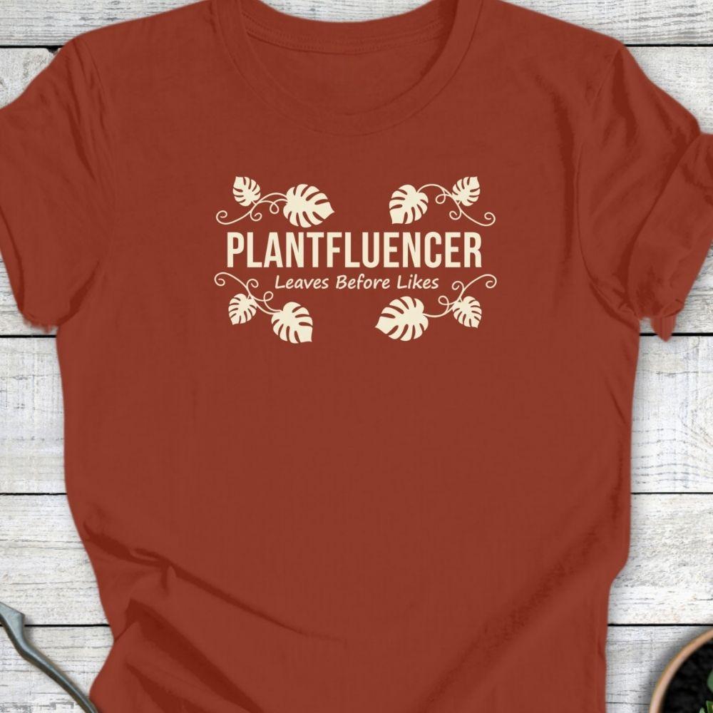 Printify T-Shirt Rust / S Plantfluencer