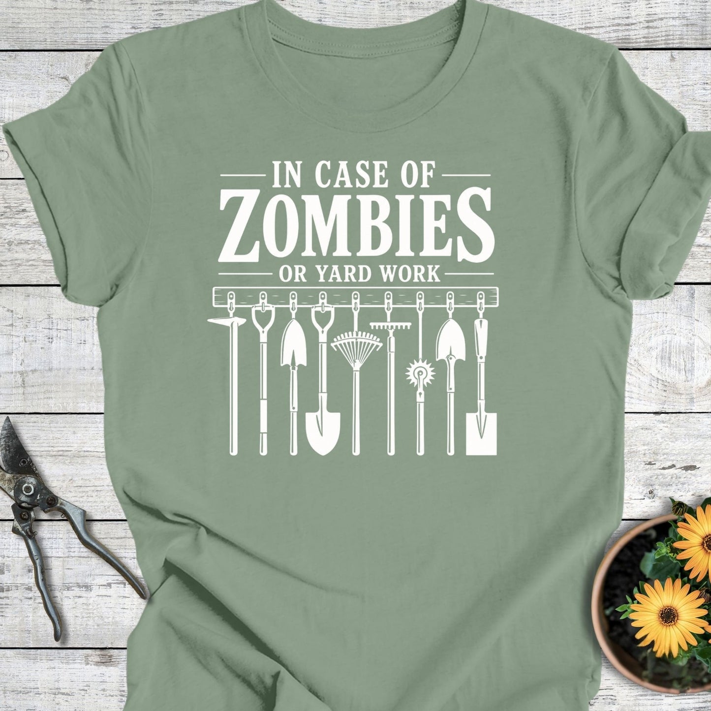 Printify T-Shirt Sage / S Zombies T-Shirt