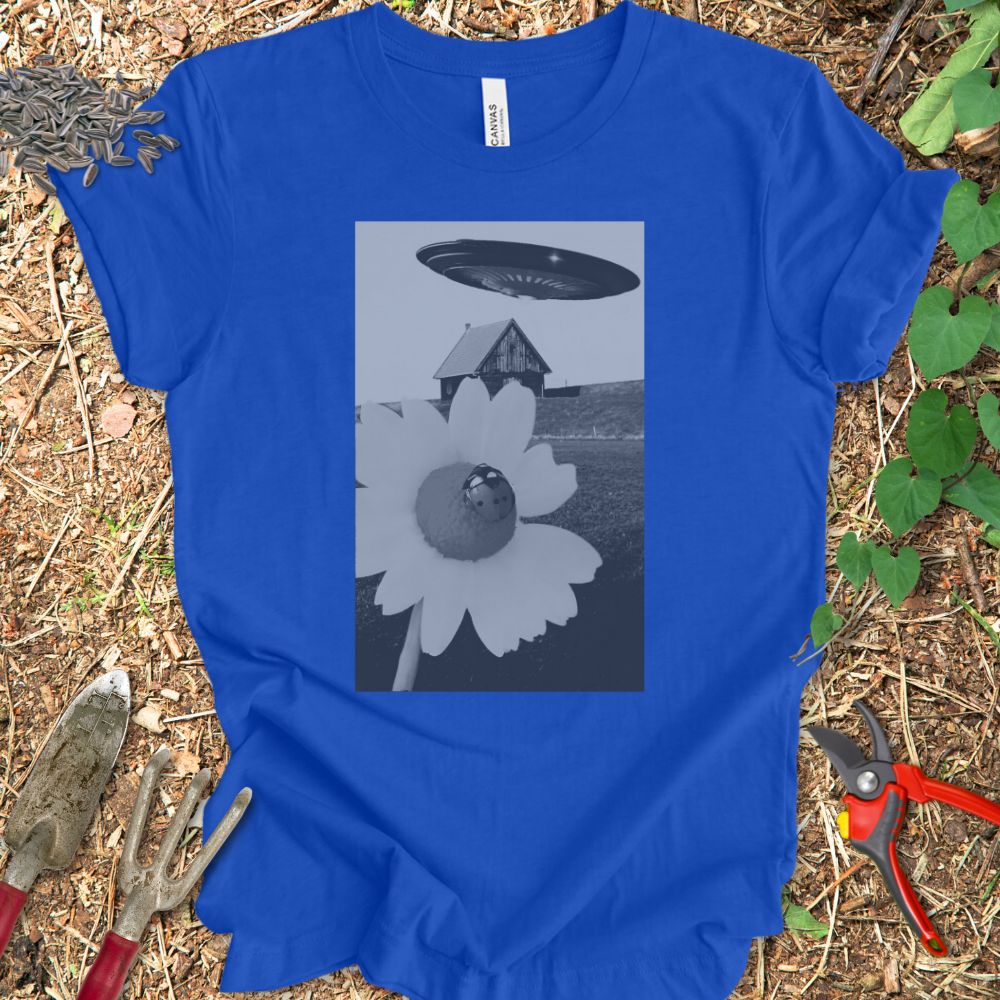 Printify T-Shirt True Royal / S UFO Ladybug