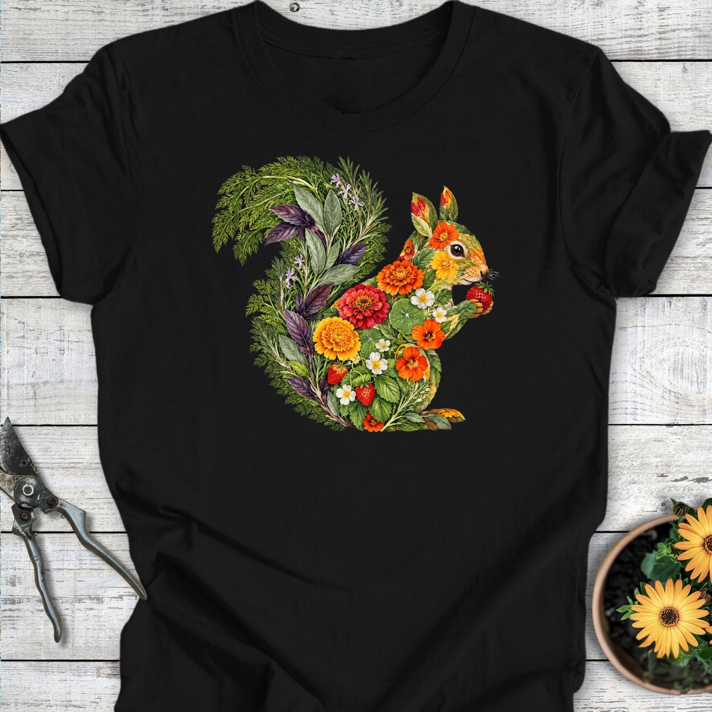 Garden Squirrel T-Shirt