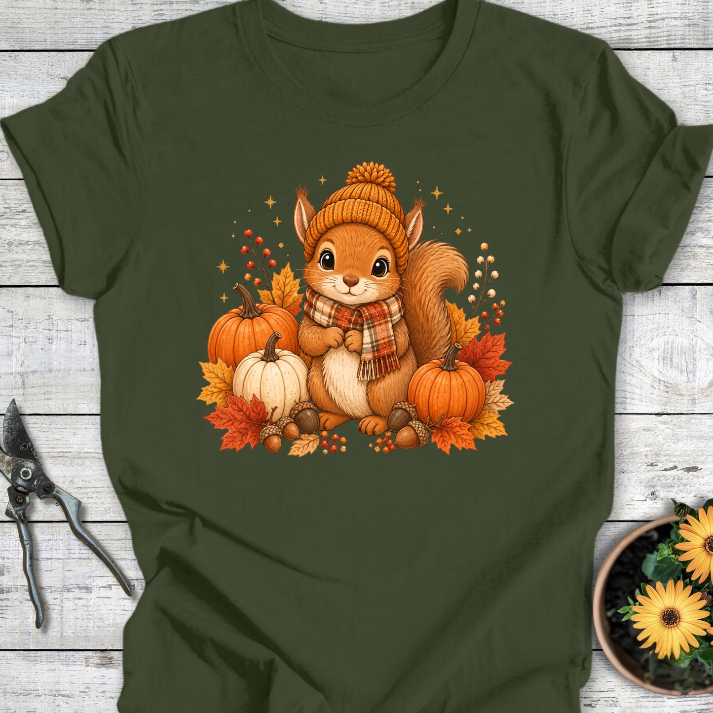 Fall Squirrel T-Shirt