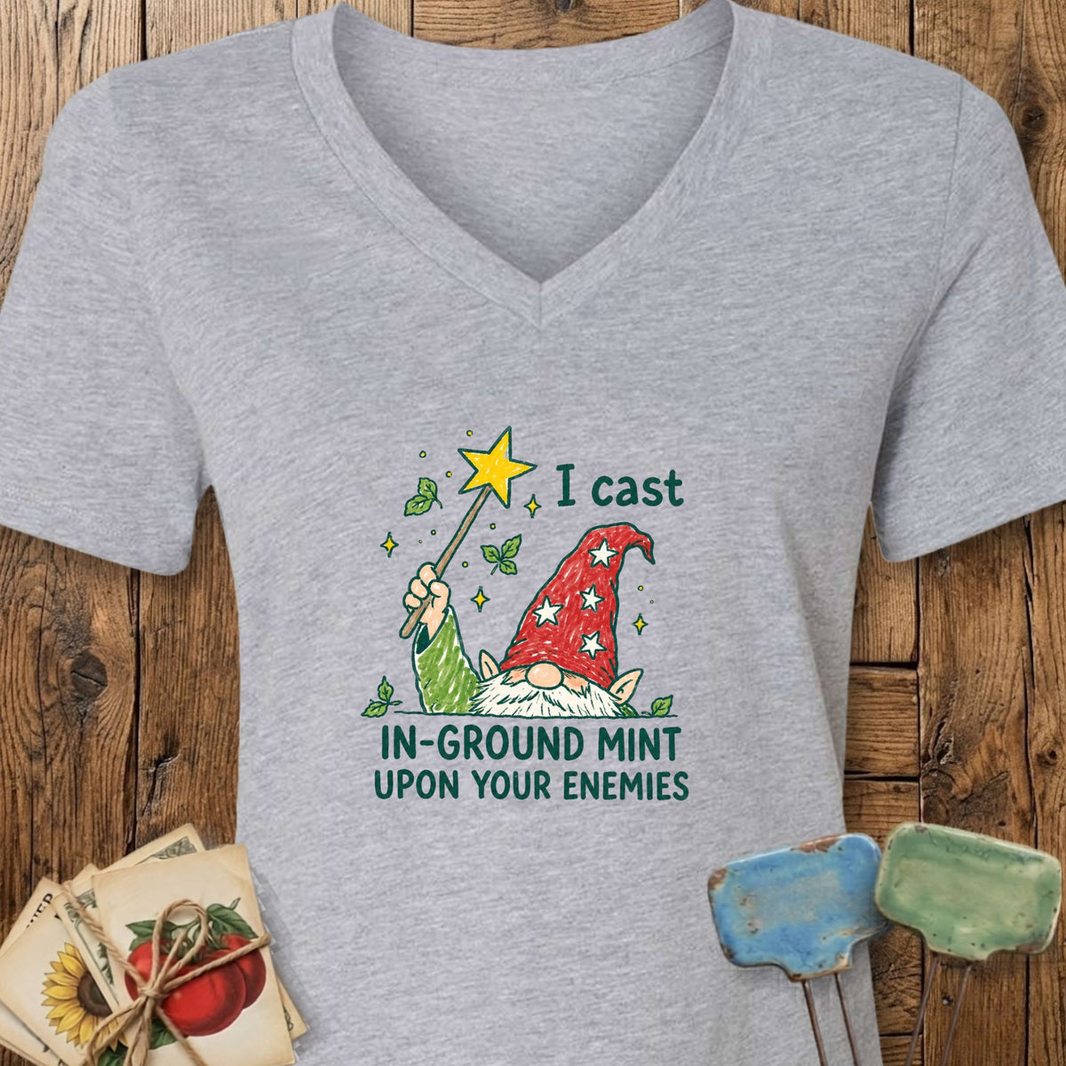 I Cast V-Neck