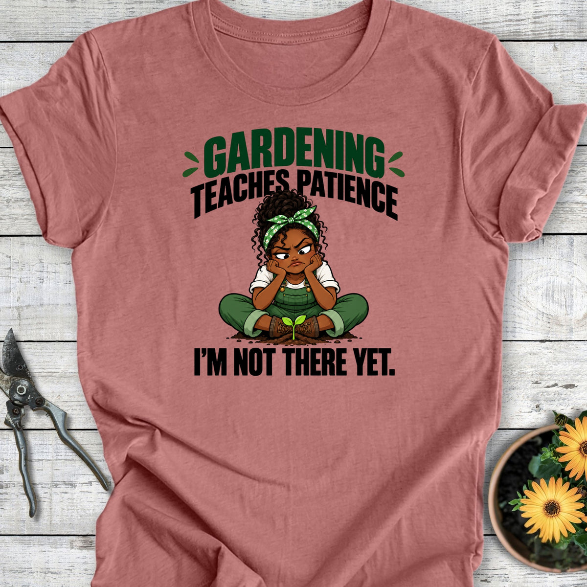 Not There Yet (Melanin Edition) T-Shirt