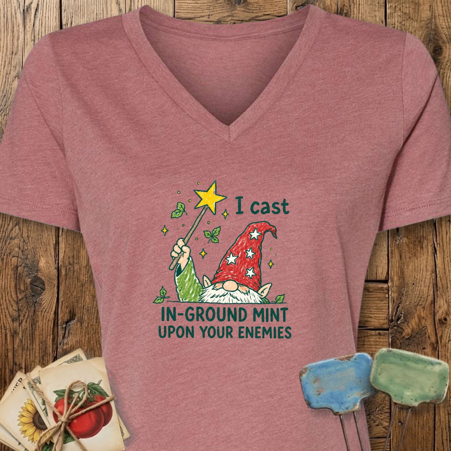 I Cast V-Neck