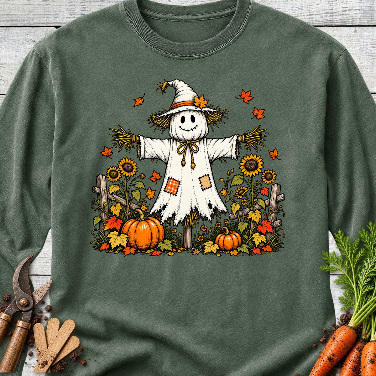 Fall Scarecrow Long Sleeve