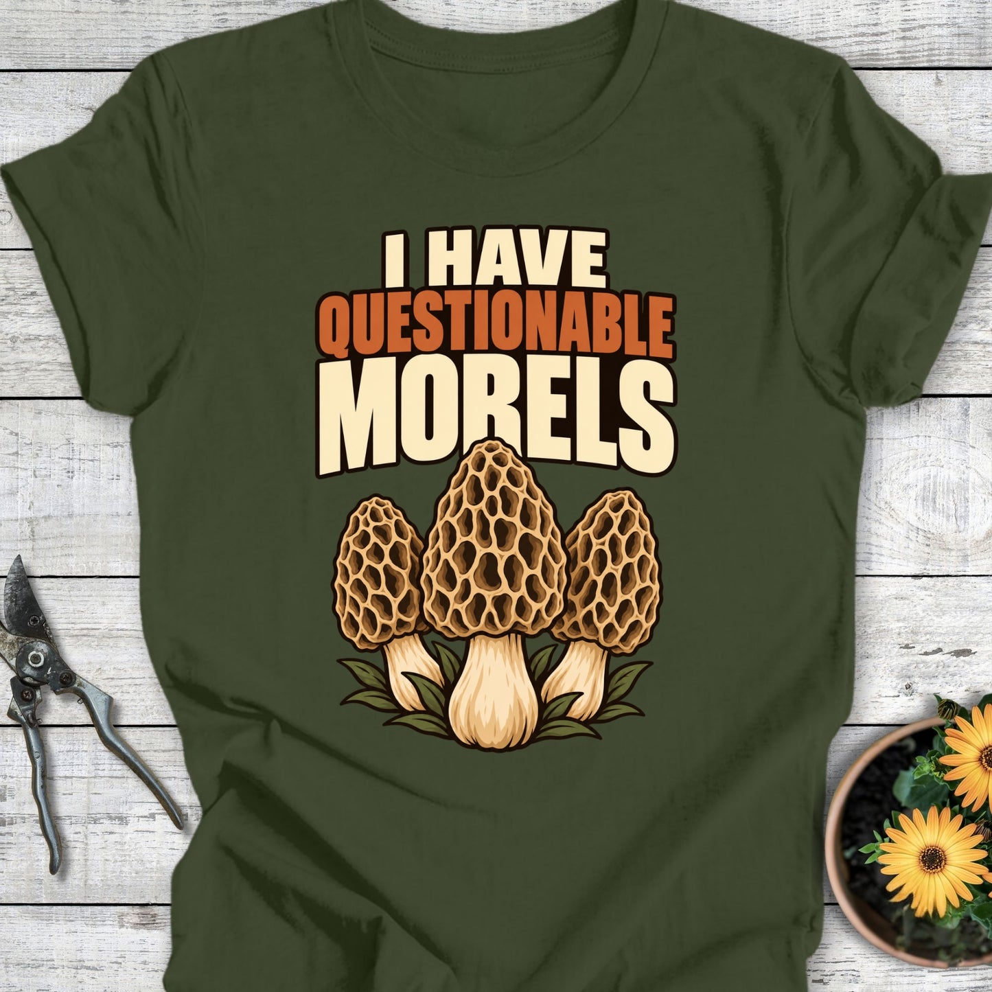 Questionable Morels T-Shirt