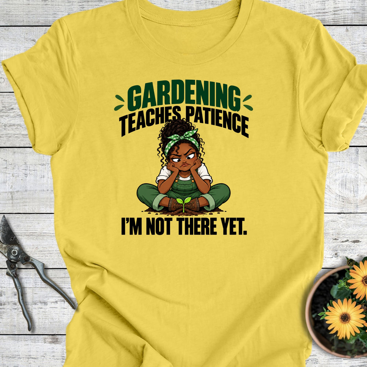 Not There Yet (Melanin Edition) T-Shirt