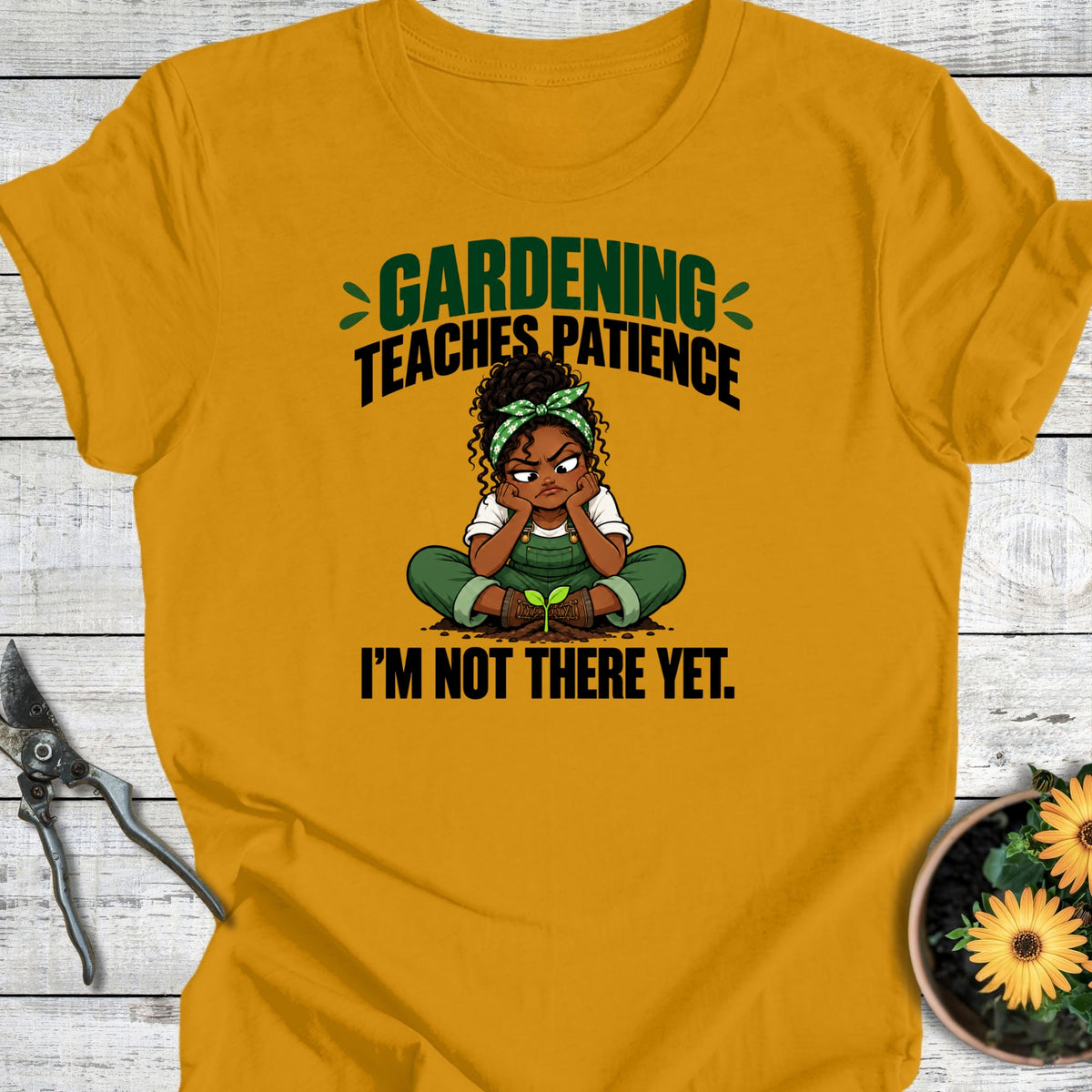 Not There Yet (Melanin Edition) T-Shirt