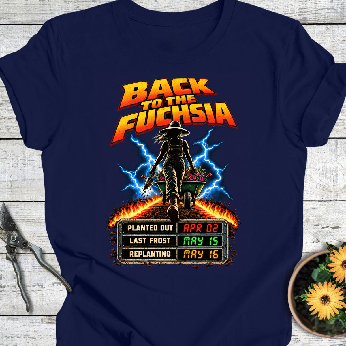 Back to the Fuchsia T-Shirt