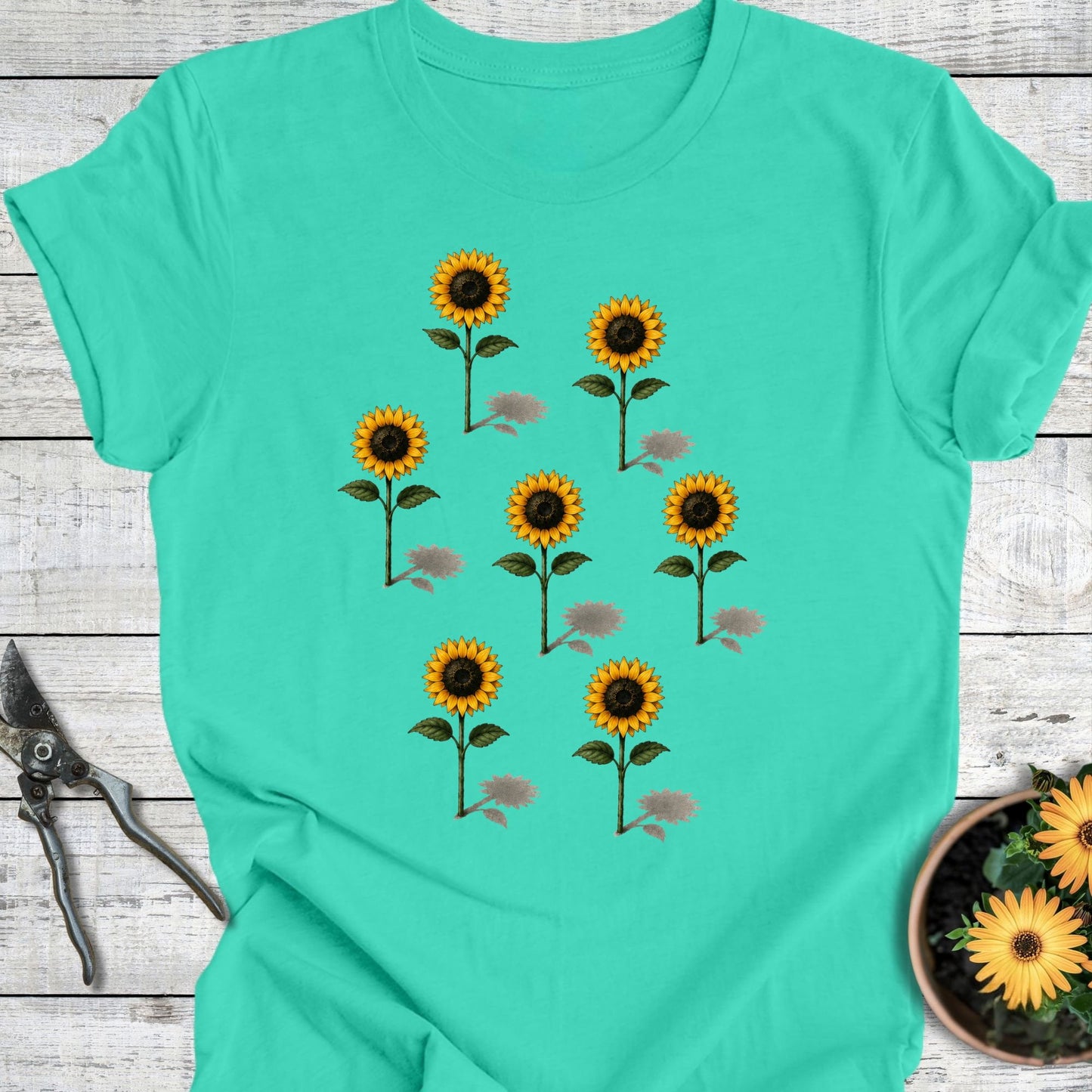 Sunflower Shadows T-Shirt