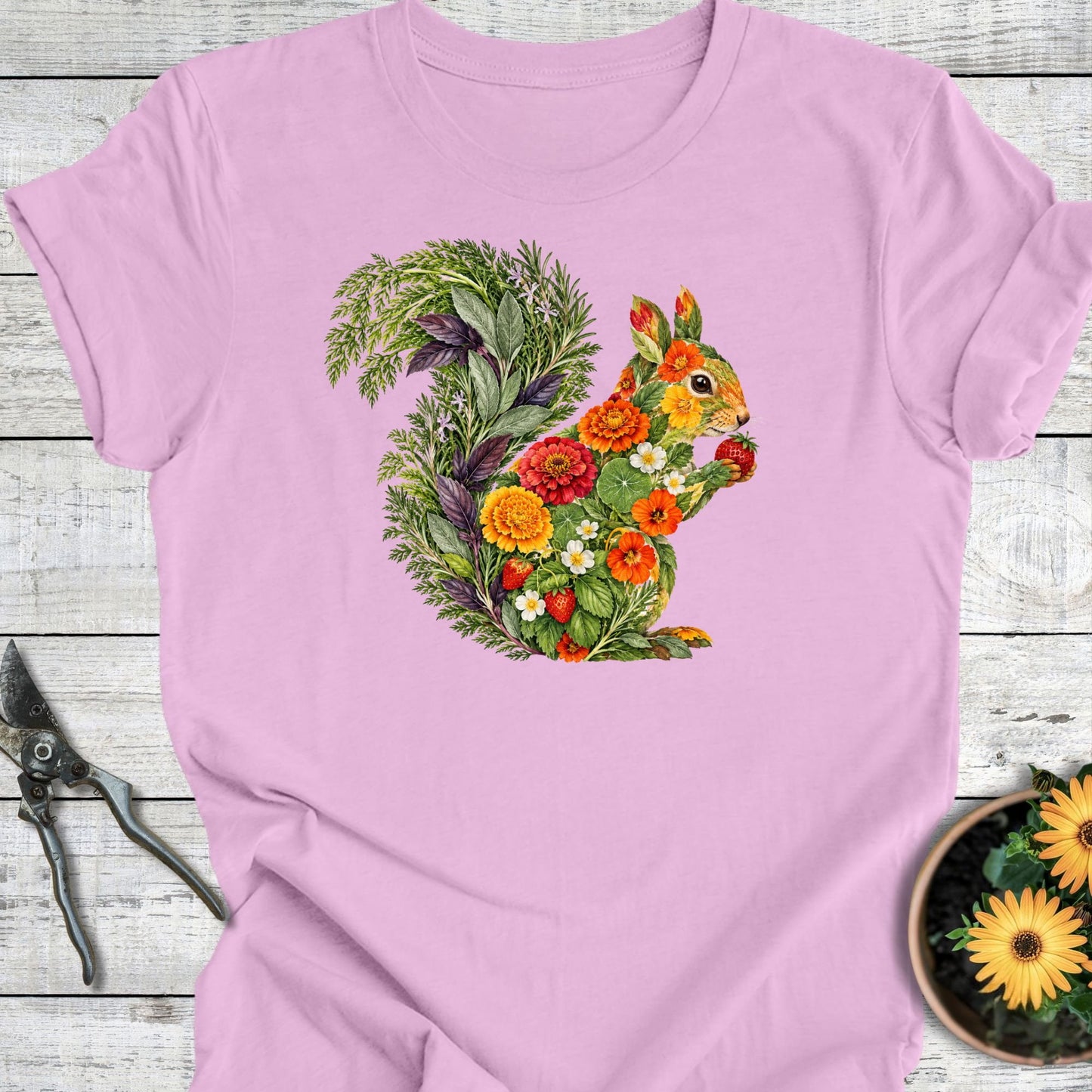 Garden Squirrel T-Shirt