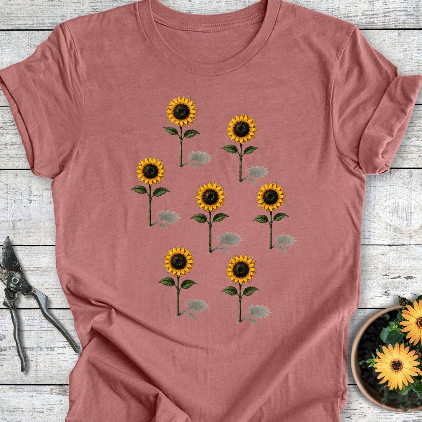 Sunflower Shadows T-Shirt