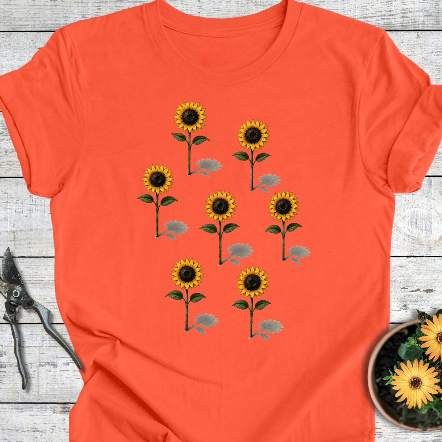 Sunflower Shadows T-Shirt