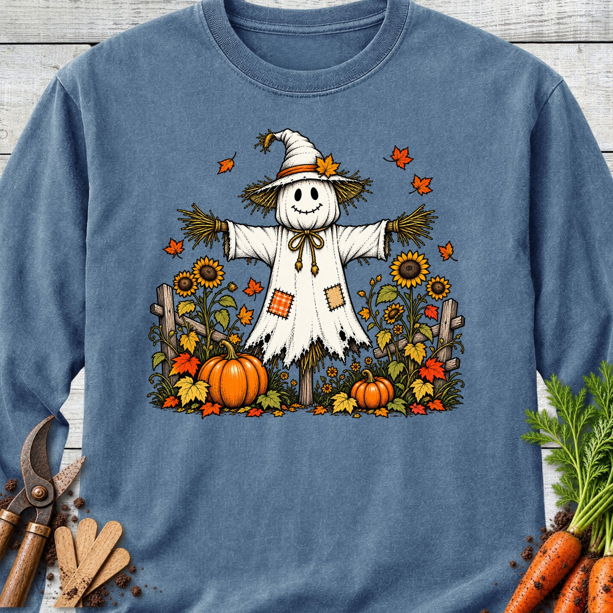 Fall Scarecrow Long Sleeve