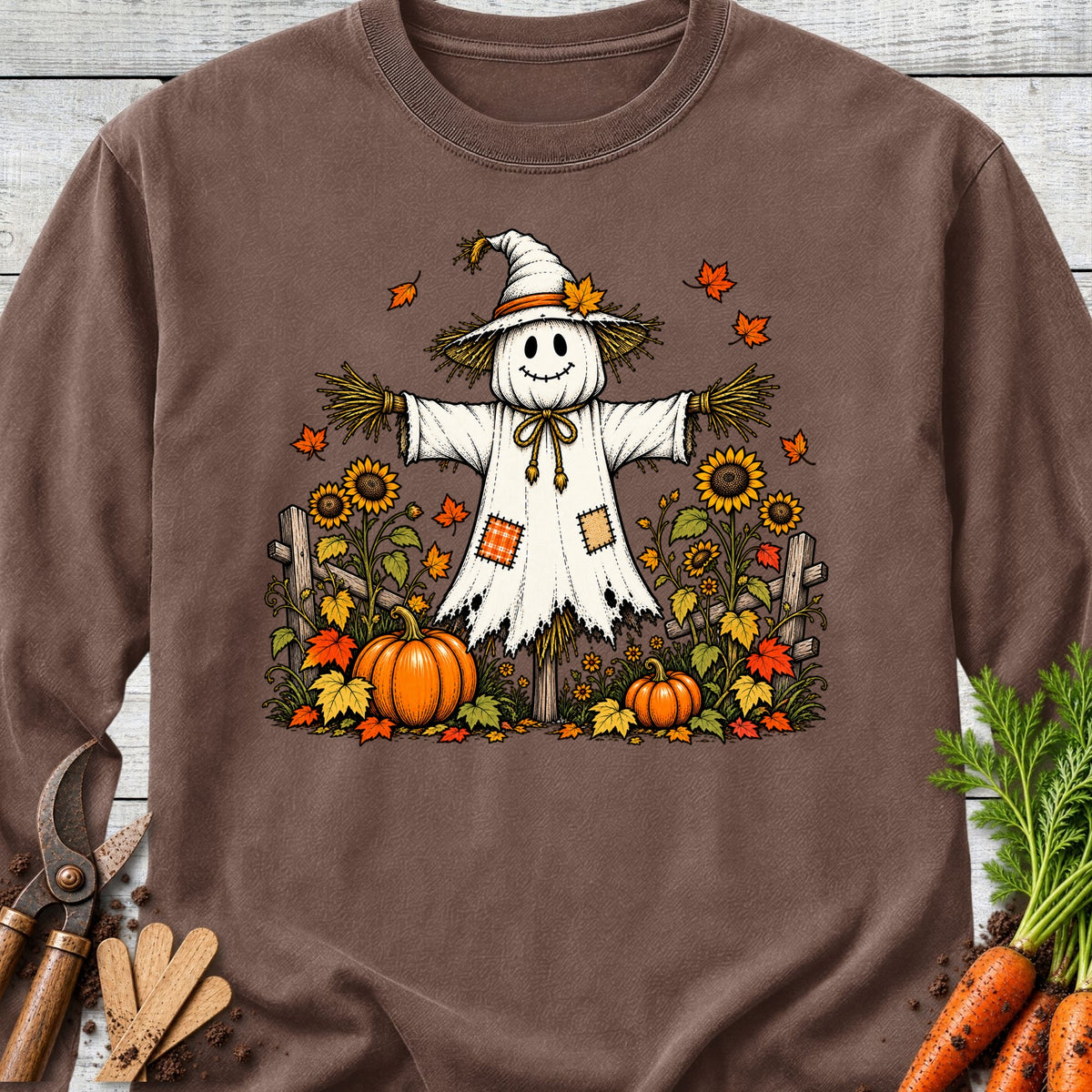 Fall Scarecrow Long Sleeve