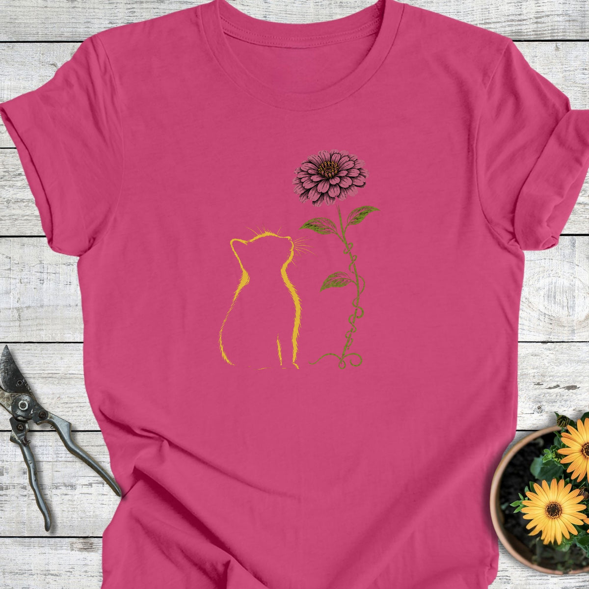Cat & Zinnia T-Shirt