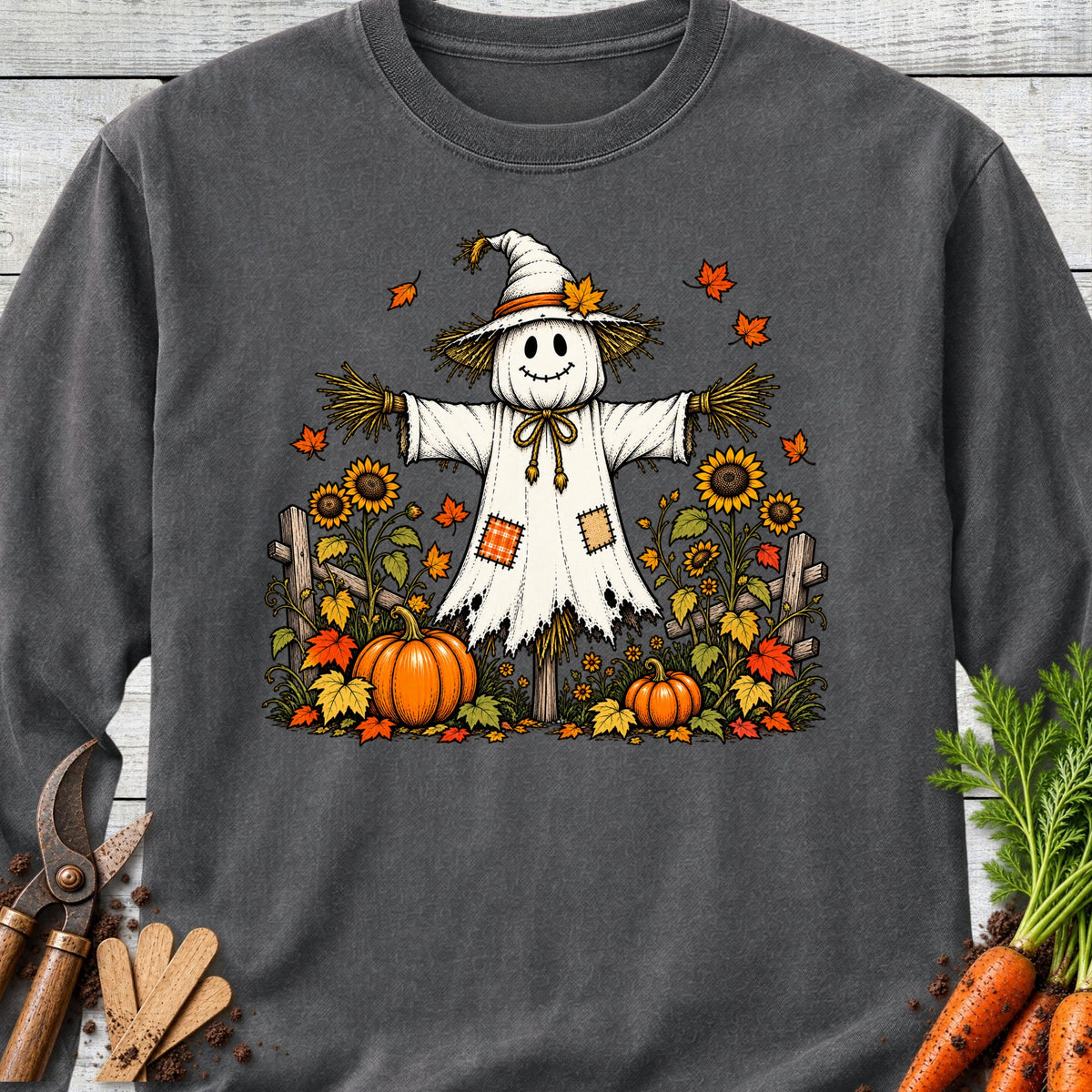 Fall Scarecrow Long Sleeve