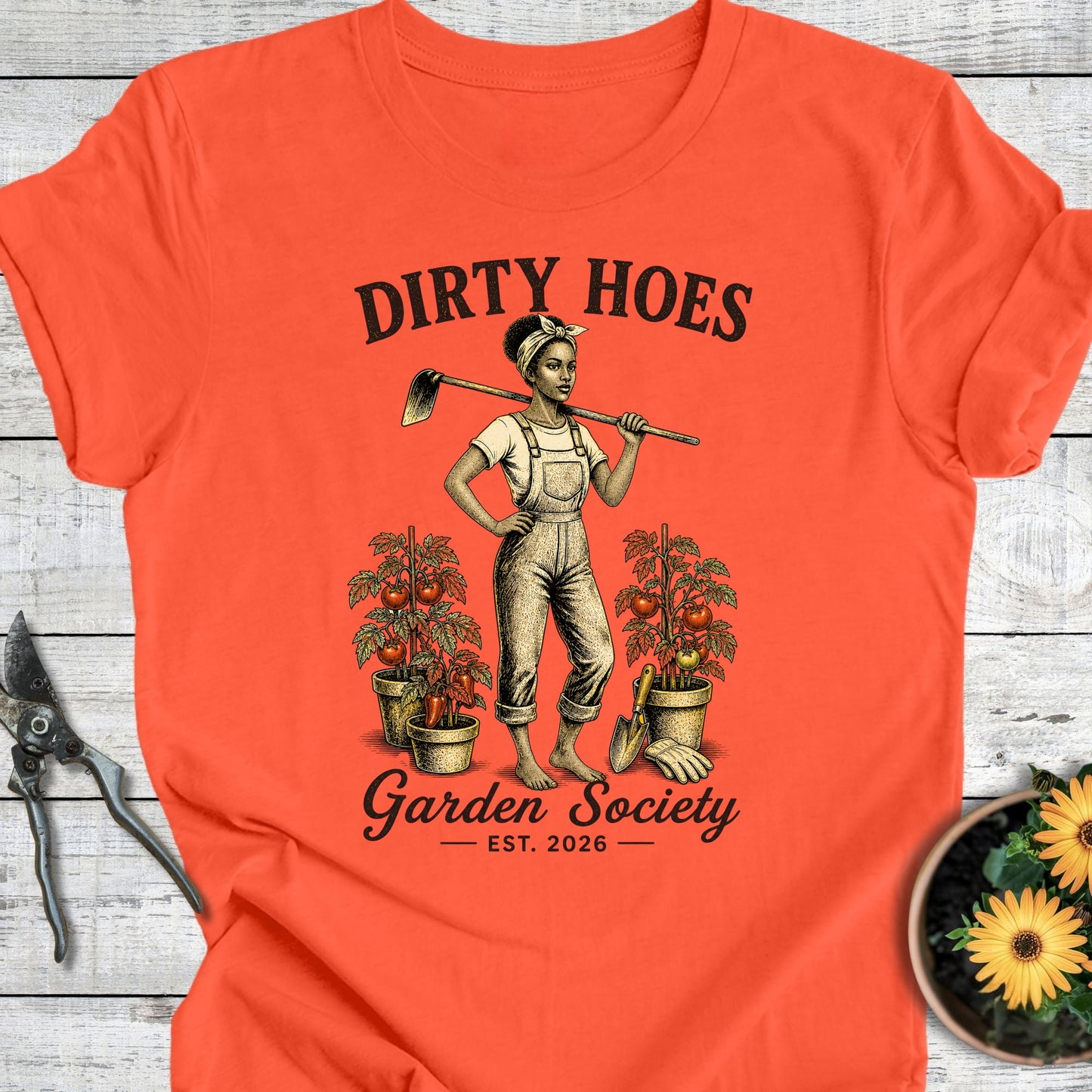 Dirty Hoes Garden Society (Melanin Edition) T-Shirt