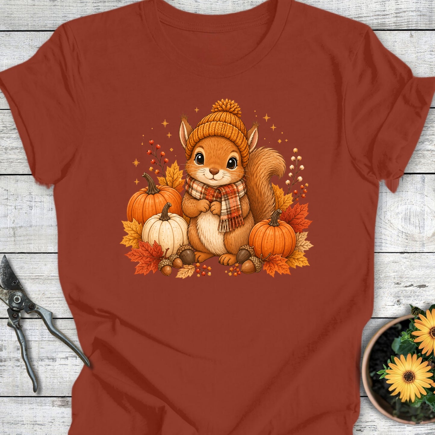 Fall Squirrel T-Shirt