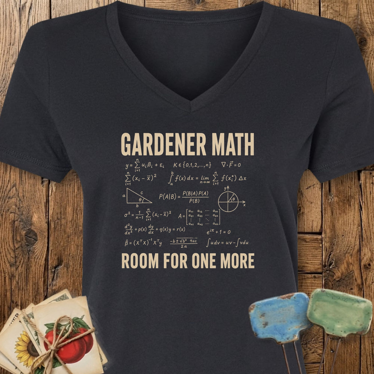 Gardener Math V-Neck