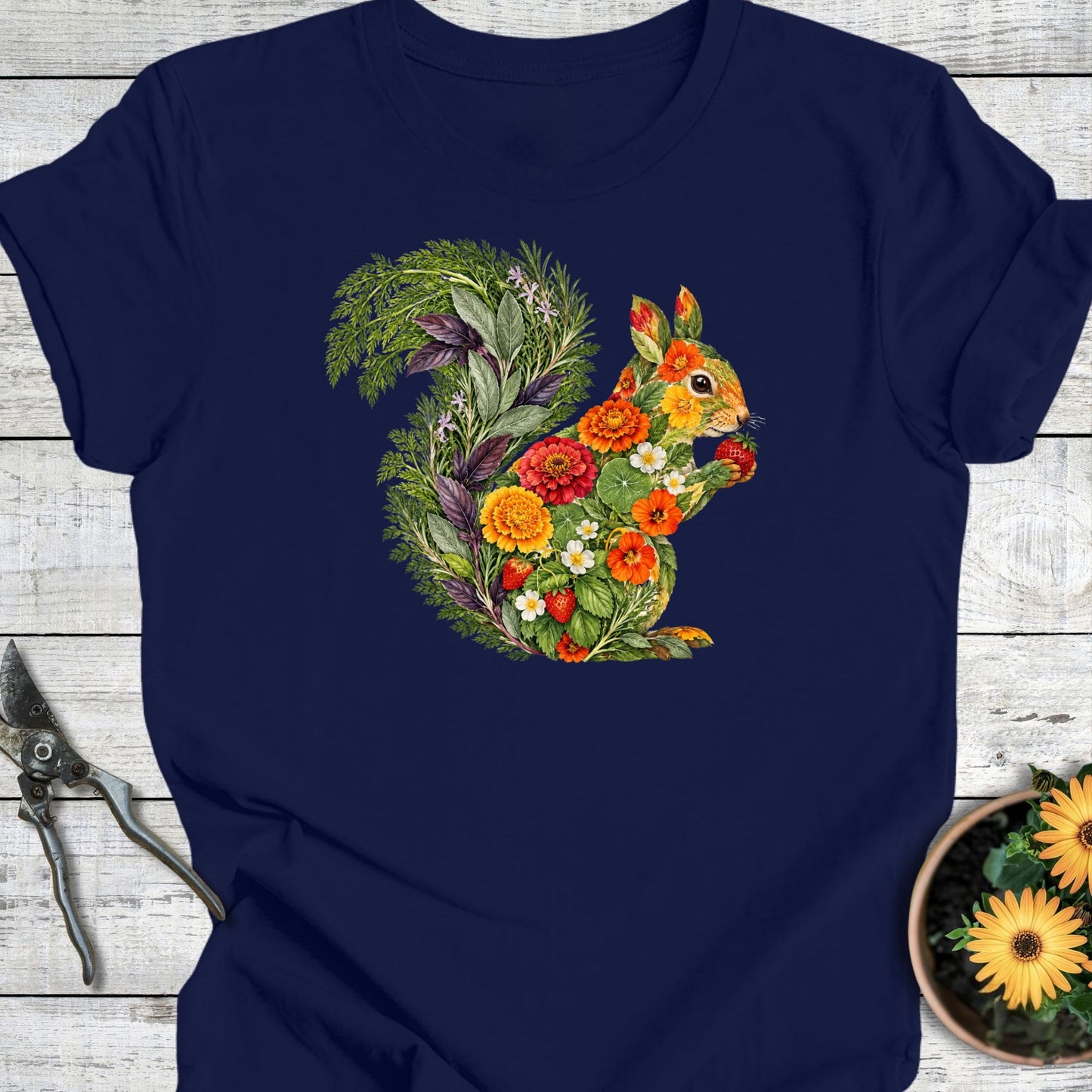 Garden Squirrel T-Shirt